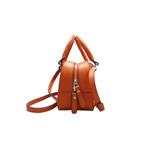 Load image into Gallery viewer, GUCCI Leather Satchel Bag Orange