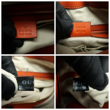 Load image into Gallery viewer, Gucci Leather Satchel Bag Orange