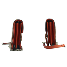 Load image into Gallery viewer, GUCCI Interlocking Leather Shoulder Bag Orange