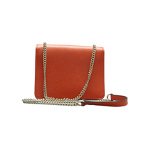 Load image into Gallery viewer, GUCCI Interlocking Leather Shoulder Bag Orange