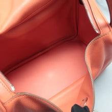 Load image into Gallery viewer, Hermes Lindy Leather Satchel Bag Orange