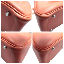 Load image into Gallery viewer, Hermes Lindy Leather Satchel Bag Orange