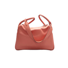 Load image into Gallery viewer, Hermes Lindy Leather Satchel Bag Orange