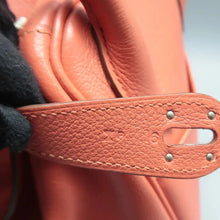 Load image into Gallery viewer, Hermes Lindy Leather Satchel Bag Orange