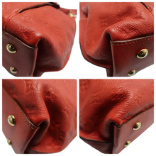 Load image into Gallery viewer, Louis Vuitton Metis Hobo Monogram Leather Satchel Bag Orange