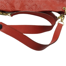 Load image into Gallery viewer, Louis Vuitton Metis Hobo Monogram Leather Satchel Bag Orange