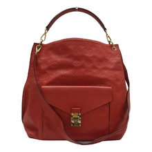 Load image into Gallery viewer, Louis Vuitton Metis Hobo Orange Monogram Leather Bag
