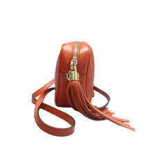 Load image into Gallery viewer, GUCCI Soho Leather Shoulder Bag Orange