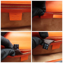 Load image into Gallery viewer, Gucci Sylvie Mini Leather Shoulder Bag Orange