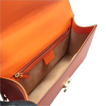 Load image into Gallery viewer, Gucci Sylvie Mini Leather Shoulder Bag Orange
