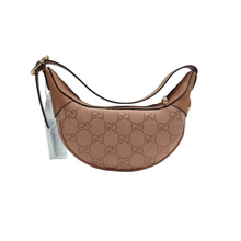 Load image into Gallery viewer, GUCCI Ophidia Zip Hobo Fabric Tote Bag Pink