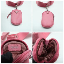 Load image into Gallery viewer, PRADA Nylon leather trim  Shoulder Bag Pink