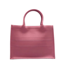 Load image into Gallery viewer, Christian DIOR Book Tote Leather Tote Bag Pink