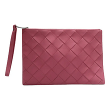 Load image into Gallery viewer, Bottega Veneta Leather Clutch Bag Pink