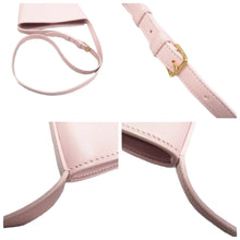 Load image into Gallery viewer, Celine Cuir Triomphe Leather Shoulder Bag Pink