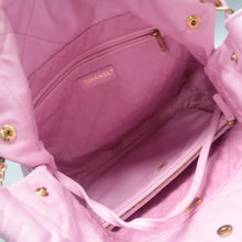 Load image into Gallery viewer, CHANEL 22 Bag Leather Shoulder Bag Pink