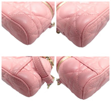 Load image into Gallery viewer, Christian Dior Vanity Leather Satchel Bag Pink