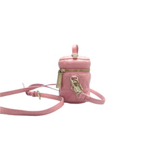 Load image into Gallery viewer, Christian Dior Vanity Leather Satchel Bag Pink