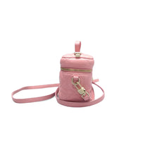 Load image into Gallery viewer, Christian Dior Vanity Leather Satchel Bag Pink