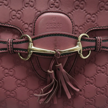 Load image into Gallery viewer, GUCCI Emily Leather Shoulder Bag Pink