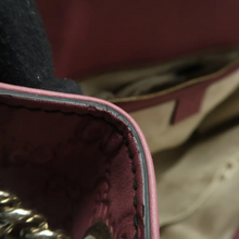 Load image into Gallery viewer, GUCCI Emily Leather Shoulder Bag Pink