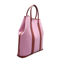 Load image into Gallery viewer, Hermes Garden File Fabric Tote Bag Pink