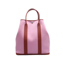 Load image into Gallery viewer, Hermes Garden File Fabric Tote Bag Pink