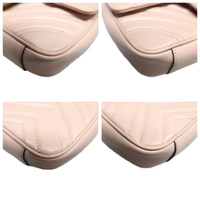Load image into Gallery viewer, GUCCI GG Marmont Leather Satchel Bag Pink