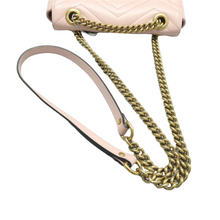 Load image into Gallery viewer, GUCCI GG Marmont Leather Satchel Bag Pink