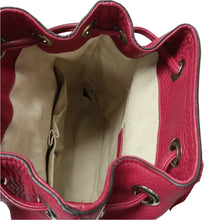 Load image into Gallery viewer, Gucci  Cellarius Calfskin Small Bamboo Backpack Petunia