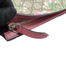 Load image into Gallery viewer, Gucci Blooms Large Cosmetic Case GG Supreme Monogram Clutch Pink