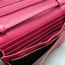 Load image into Gallery viewer, GUCCI Leather Shoulder Bag Fuchsia Pink