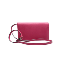 Load image into Gallery viewer, GUCCI Leather Shoulder Bag Fuchsia Pink