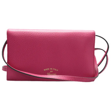 Load image into Gallery viewer, GUCCI Leather Shoulder Bag Fuchsia Pink