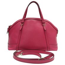 Load image into Gallery viewer, Gucci Leather Satchel Bag Pink