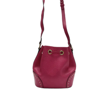 Load image into Gallery viewer, Gucci Leather Shoulder Bag Fuchsia Pink