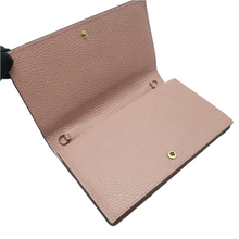 Load image into Gallery viewer, GUCCI Wallet On Chain Leather Shoulder Bag Pink