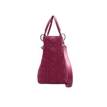 Load image into Gallery viewer, Christian Dior Lady Dior Leather Satchel Bag Pink