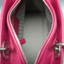 Load image into Gallery viewer, Christian Dior Lady Dior Leather Satchel Bag Pink