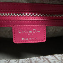 Load image into Gallery viewer, Christian Dior Lady Dior Leather Satchel Bag Pink