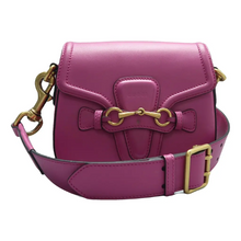 Load image into Gallery viewer, GUCCI Lady Web Leather Shoulder Bag Pink