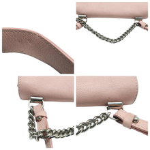 Load image into Gallery viewer, LOUIS VUITTON Lockme Leather Satchel Bag Pink