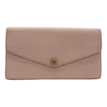 Load image into Gallery viewer, Louis Vuitton Sarah Monogram Leather Wallet Pink