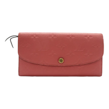 Load image into Gallery viewer, Louis Vuitton Emilie Monogram Leather Wallet Pink