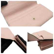 Load image into Gallery viewer, Louis Vuitton Sarah Monogram Leather Wallet Pink
