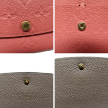 Load image into Gallery viewer, Louis Vuitton Emilie Monogram Leather Wallet Pink