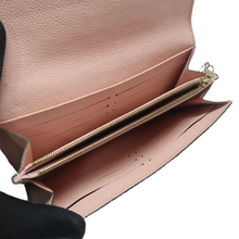 Load image into Gallery viewer, Louis Vuitton Sarah Monogram Leather Wallet Pink