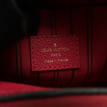 Load image into Gallery viewer, Louis Vuitton Montaigne Monogram Leather Satchel Bag Fuchsia