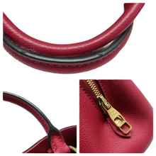 Load image into Gallery viewer, Louis Vuitton Montaigne Monogram Leather Satchel Bag Fuchsia