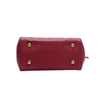 Load image into Gallery viewer, Louis Vuitton Montaigne Monogram Leather Satchel Bag Fuchsia